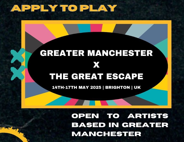 Artists & bands wanted to play Greater Manchester Music Commission showcase at The Great Escape